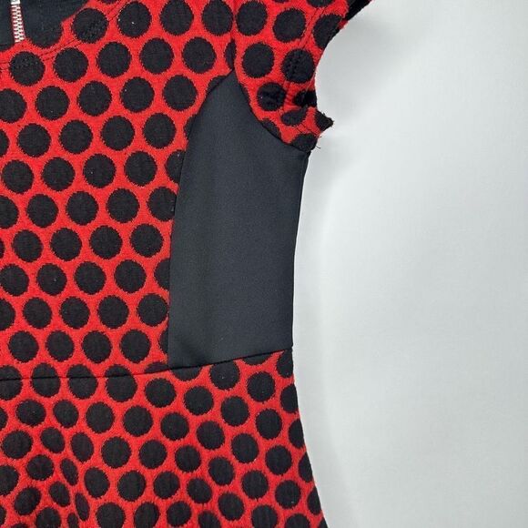 Bonnie Jean Dress A Line Polka Dot Printed Dress 6 #U1061 - Picture 5 of 10